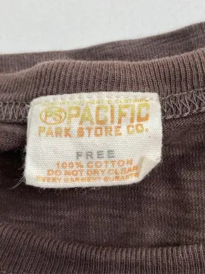 PACIFIC/Tシャツ/カットソー/トップス/ブラウン/FREE