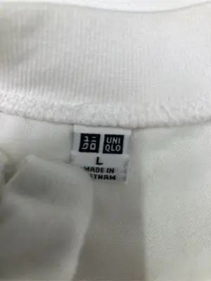 UNIQLO/ユニクロ/Tシャツ/カットソー/トップス/ホワイト/L