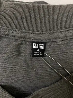 UNIQLO/ユニクロ/Tシャツ/カットソー/トップス/グレー/XL