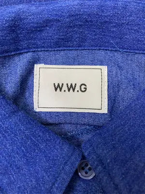 W.W.G/フーズフーギャラリー/シャツ/ブラウス/トップス/ブルー/F