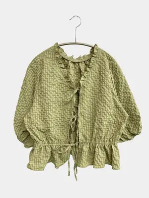 OLIVE des OLIVE/オリーブデオリーブ/シャツ/ブラウス/トップス/ライトグリーン/F