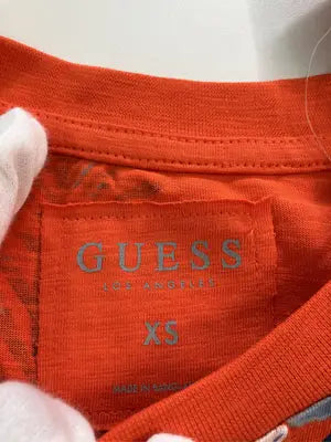 GUESS/ゲス/Tシャツ/カットソー/トップス/オレンジ/XS