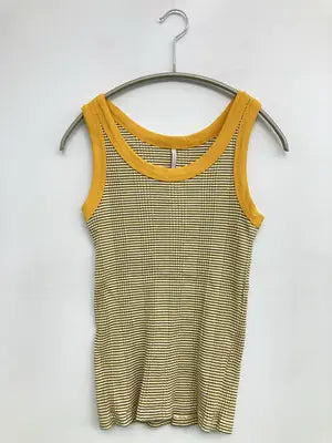 AMERICAN HOLIC/アメリカンホリック/タンクトップ/トップス/イエロー/M