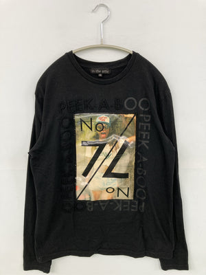 in the attic/Tシャツ/カットソー/トップス/ブラック/M