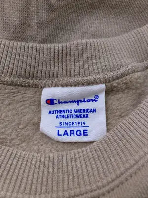 Champion/チャンピオン/Tシャツ/カットソー/トップス/ベージュ/L