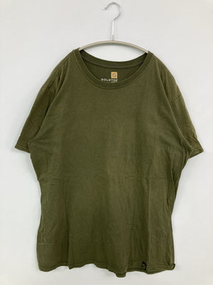 Tシャツ/カットソー/トップス/カーキ/L(42-44)
