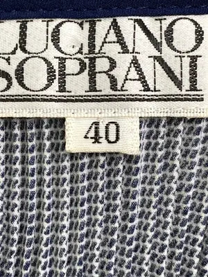 LUCIANO SOPRANI/ワンピース/ワンピース/ドレス/ネイビー/40