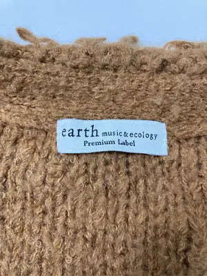 earth music&ecology/アースミュージックアンドエコロジー/カーディガン/ボレロ/トップス/ブラウン/F
