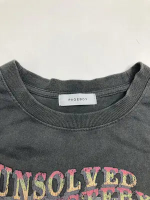 PAGEBOY/ページボーイ/Tシャツ/カットソー/トップス/グレー/F
