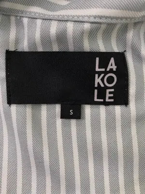 LAKOLE/ラコレ/シャツ/ブラウス/トップス/グレー/S
