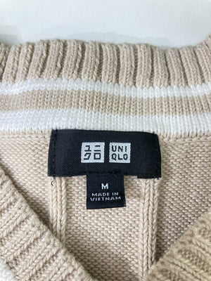 UNIQLO/ユニクロ/ベスト/トップス/ベージュ/M