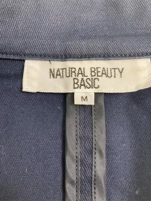 NATURAL BEAUTY BASIC/ナチュラルビューティーベーシック/テーラードジャケット/ジャケット/アウター/ネイビー/M