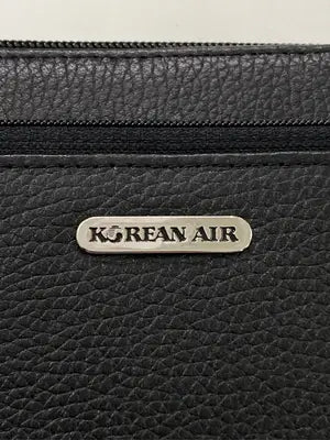 KOREAN AIR/ショルダーバッグ/バッグ/ブラック
