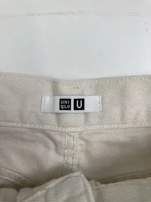 UNIQLO U/ユニクロユー/チノパンツ/パンツ/ホワイト/25(63.5cm)