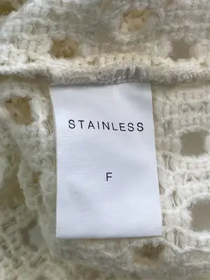 STAINLESS/ステンレス/ニット/セーター/トップス/アイボリー/F