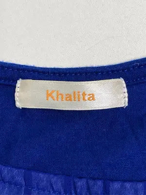 KHALITA/ハリータ/Tシャツ/カットソー/トップス/ブルー/L