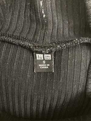 UNIQLO/ユニクロ/ニット/セーター/トップス/ブラック/S