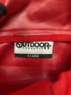 OUTDOOR/アウトドア/ナイロンジャケット/ジャケット/アウター/レッド/X LARGE