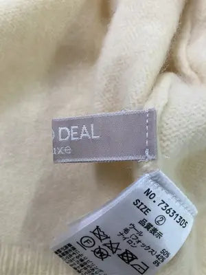 COCO DEAL/ココディール/ニット/セーター/トップス/アイボリー/2