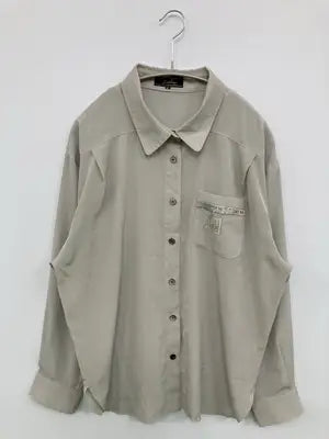 leilian/シャツ/ブラウス/トップス/ベージュ/9
