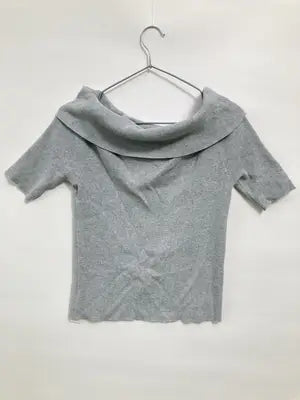 AZUL by MOUSSY/アズールバイマウジー/ニット/セーター/トップス/グレー/S