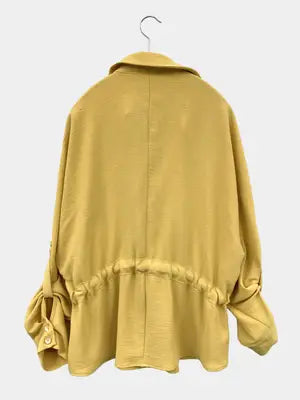 ZARA/ザラ/セットアップ/ジャケット/アウター/イエロー/USA EUR L