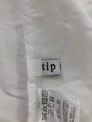 tip top+/シャツ/ブラウス/トップス/ホワイト