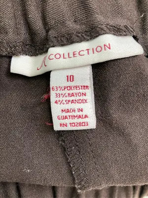 JM COLLECTION/スウェットパンツ/パンツ/ブラウン/10