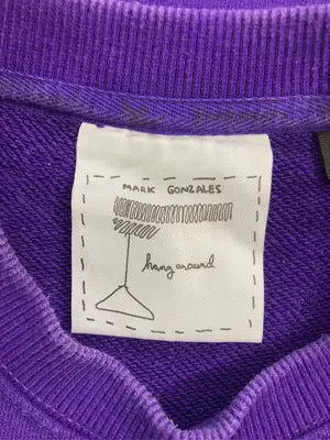 Mark Gonzales/マークゴンザレス/スウェット/トップス/パープル/M