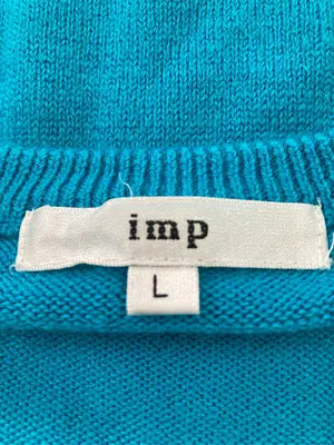imp/インプ/ニット/セーター/トップス/ブルー/L