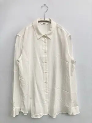 UNIQLO/ユニクロ/シャツ/ブラウス/トップス/ホワイト/M