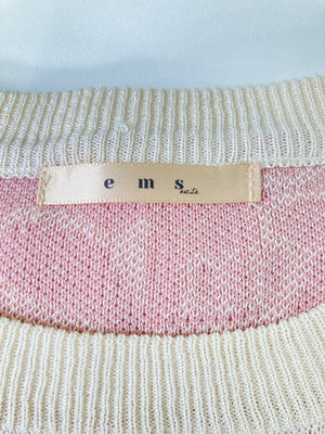 ems excite/エムズエキサイト/ニット/セーター/トップス/ピンク/F