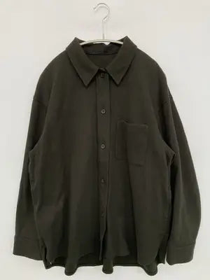 UNIQLO/ユニクロ/シャツ/ブラウス/トップス/カーキ/L