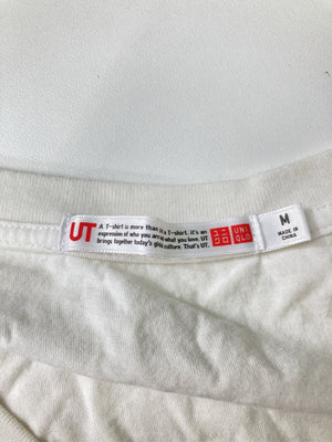 UNIQLO/ユニクロ/Tシャツ/カットソー/トップス/ホワイト/M