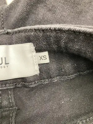 AZUL by MOUSSY/アズールバイマウジー/デニムパンツ/パンツ/ブラック/XS
