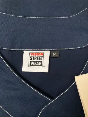 VISION STREET WEAR/ヴィジョンストリートウェア/シャツ/ブラウス/トップス/ネイビー/M