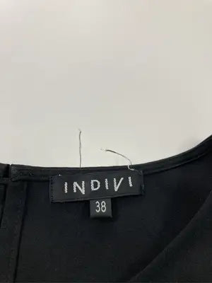 INDIVI/インディヴィ/Tシャツ/カットソー/トップス/ブラック/38