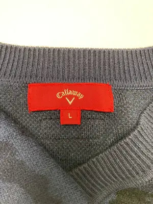 Callaway/キャロウェイ/Tシャツ/カットソー/トップス/グレー/L