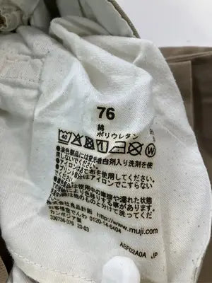 無印良品/ムジルシリョウヒン/チノパンツ/パンツ/ベージュ/76