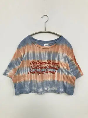 MOUSSY/マウジー/Tシャツ/カットソー/トップス/ブルー/F