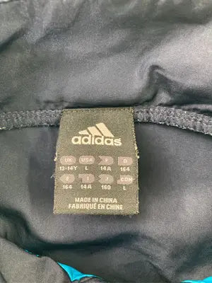 adidas/アディダス/ジャージ/トラックジャケット/トップス/スカイブルー/160