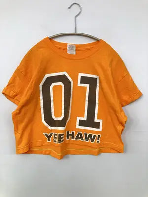 GILDAN/ギルダン/Tシャツ/カットソー/トップス/オレンジ/M