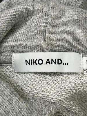 niko and .../ニコアンド/パーカー/トップス/グレー/BIG