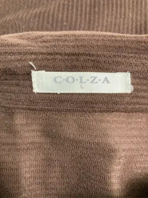 COLZA/コルザ/シャツ/ブラウス/トップス/ブラウン/L