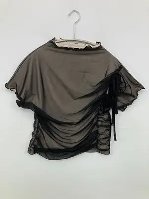 ASKHAKI/Tシャツ/カットソー/トップス/ブラック