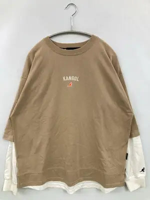 KANGOL/カンゴール/Tシャツ/カットソー/トップス/ベージュ/M