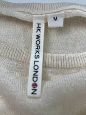 HK WORKS LONDON/エイチケーワークスロンドン/ニット/セーター/トップス/ベージュ/M