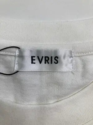 Evris/エヴリス/Tシャツ/カットソー/トップス/ホワイト/F