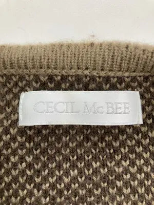 CECIL McBEE/セシルマクビー/カーディガン/ボレロ/トップス/ベージュ/M