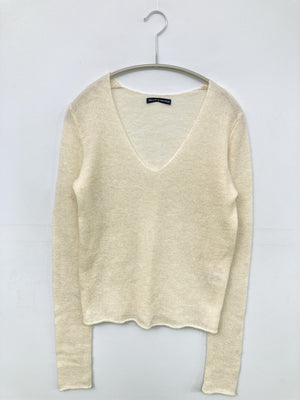 BRANDY MELVILLE/ブランディーメルビル/ニット/セーター/トップス/アイボリー/160/84A
